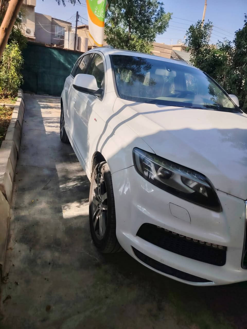 السلام عليكم
للبيع او مراوسه بسياره 
اودي Q7 S-line Quattro 2012 فول مواصفات ١/١
------------------------------------
سعر 128 ورقة 
—————————————————
محرك سته سلندر V6 3.0L سوبر چارچ بنزين 
------------------------------------
سيارة حيل حلوة للامانه جديدة ماشالله
سيارة بين البابين من جهه السكن 
----------------------------------------
مواصفات كلش هوايه
{ 5 بصمة - دبل پانوراما - رادار - ثلاث بردات بلاد - داخل بيجي - صندوق كهرباء - ٣ پردة - ماوس - ٧ راكب - كشنات تدفئة و تبريد - كشنات جلد - كشن و ستيرن كهربا و خزن - سيدي بوكس - تبريد مركزي - كامرة خلفية - حساس خلفي و امامي - لايت ليد - ڤوليوم - تحديد سرعة - وبعد هواي كلش مواصفات متخلص
رقم وسنويه جديد تحويل وغرامات شرط السعر فقط 128 ورقه ومجال بي
مكان السياره كركوك
الاستفسار اكثر 
*********** واتس 
*********** اتصال
