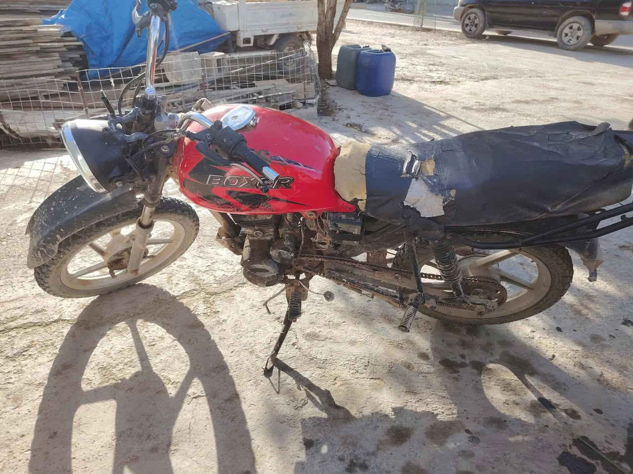 لبيع لبيع
بوكسر علاوضع الشركه 
السعر150قفل
***********
