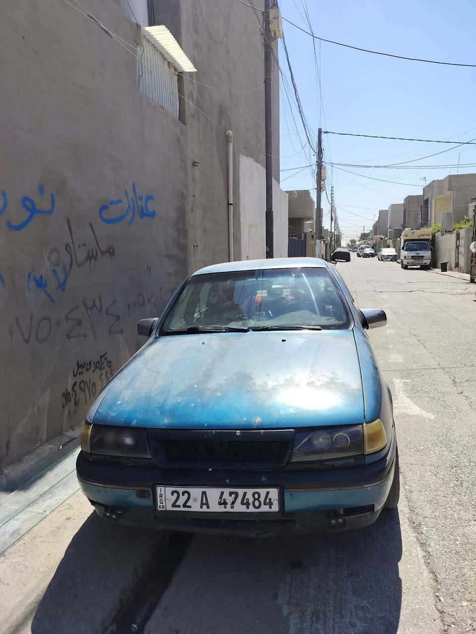بەناوی خودا
ئۆپل ڤیترا مۆدێل ١٩٩٢
مەکینە سەنی بەس مەکینەی تەواو نییە
سەیارەکە بێ لێدران بێ سبوخ
سەنەوی بەسەر چووە
برانەوە بە ناو کردن بە شەرت
٣٤٠ هەزار خرامەی لەسەرە
مۆبایل. ***********
