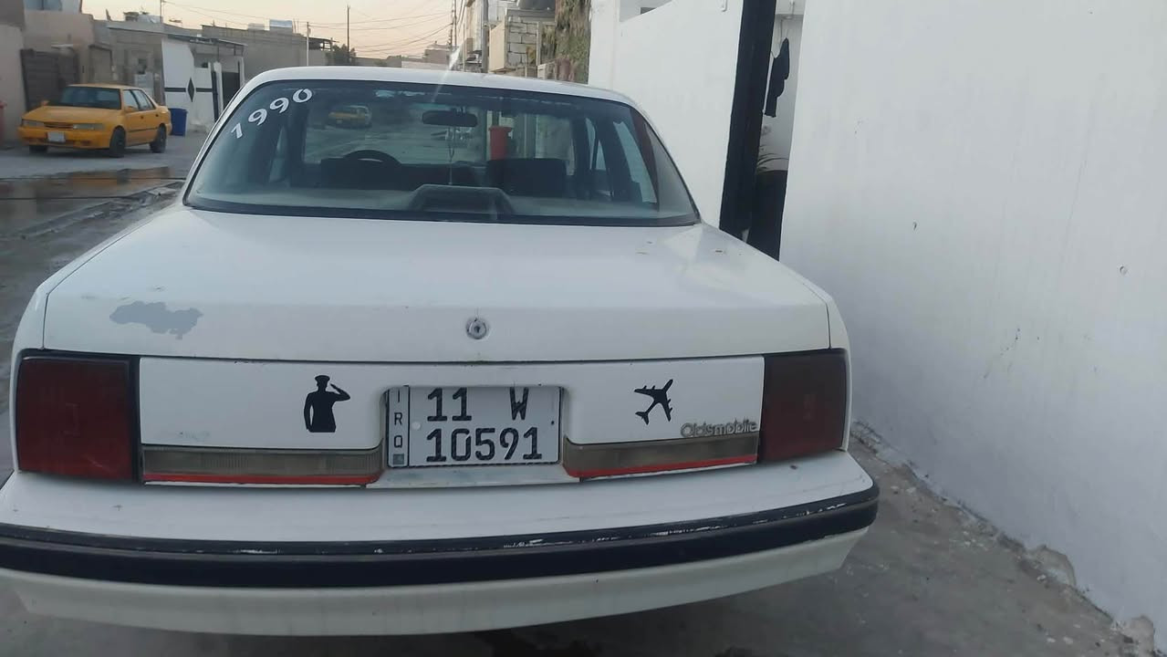 للبيع اولدز موديل 1990 شرط تحويل بي بطاقه بانزين سنوي لحد 2028 اني اول وكيل مشروع وطني رقم بغداد بدون اي عيب سياره كامل مكمل بدون ضربه اني مكلف بل نشر 
رقم موبايل 

***********

*********** كركوك, العراق
