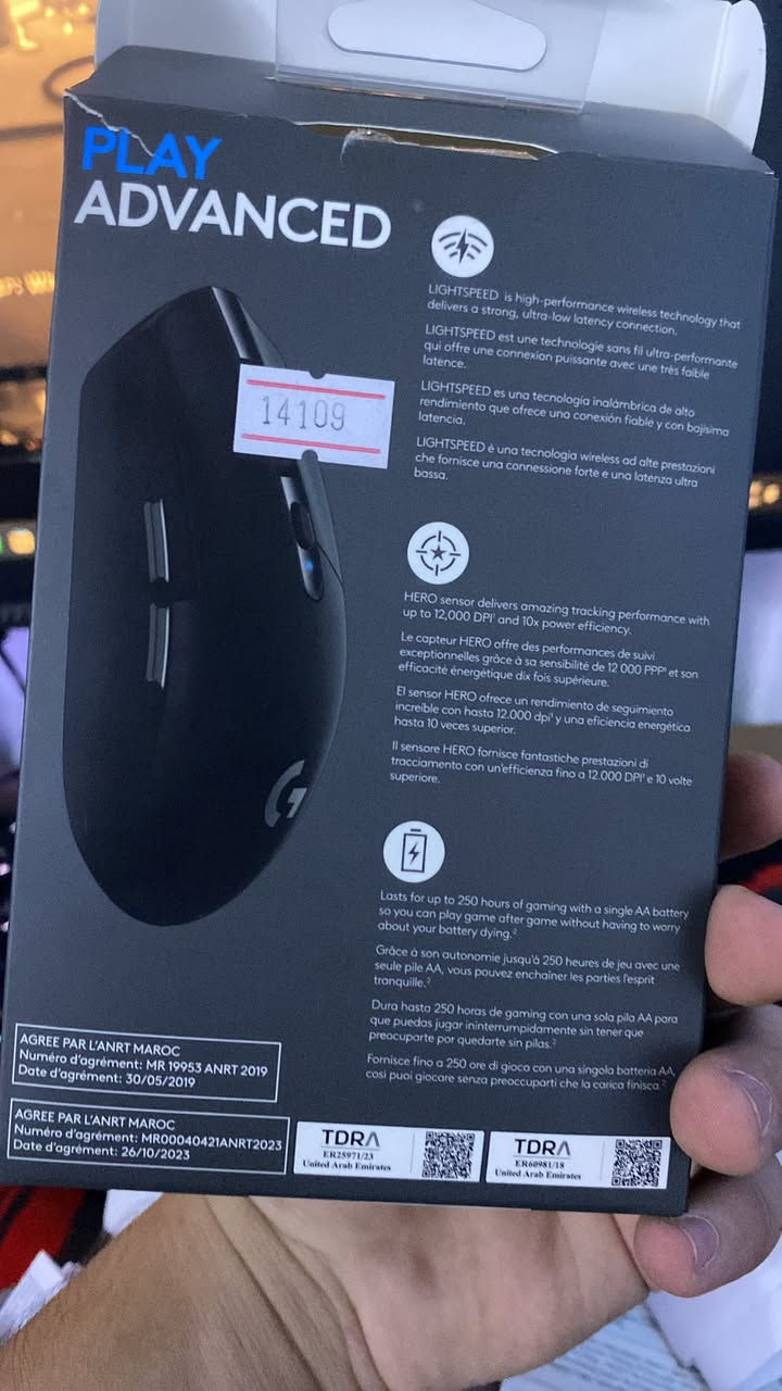 ماوس Logitech g305 مستعمل شهرين ب50 الف


**إذا كنت صاحب هذا الإعلان وتريد حذفه لأي سبب، رجاءا أرسل رسالة إلى الدعم الفني**