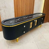 ميز بلازما • ميز طعام رخام • كراسي عظم عاج