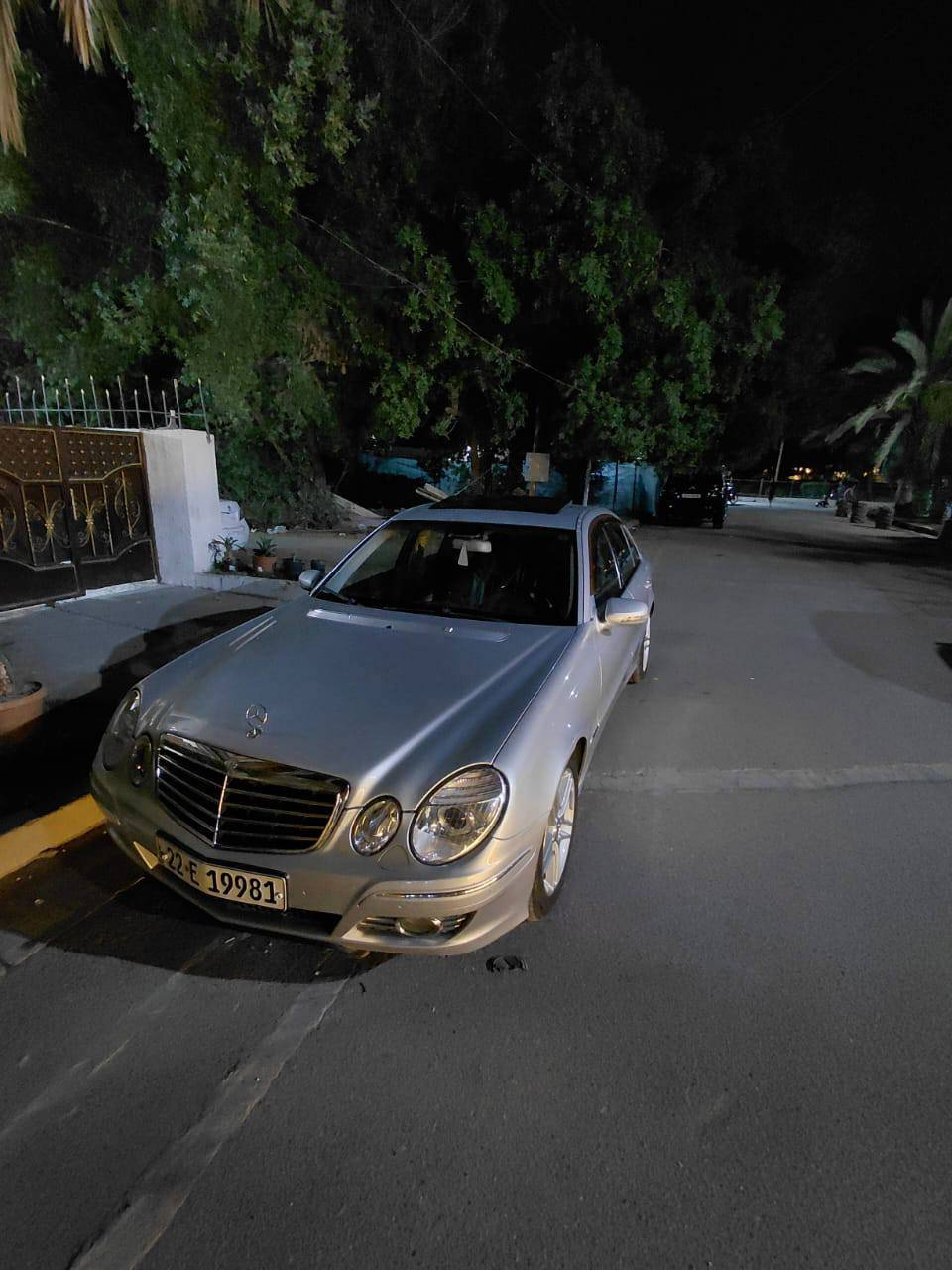 ‏ Mercedes-Benz  eligans E350 2008 🏅
W211 الملكي
🔥💯السياره نضيفه بمعنى الكلمه بدون اي نقص وبلاديه
سونار جديد موجود وبأسمي السياره 💯🔥
السياره احلى من الصور بقاطات 💯
-------------------------------------
#السعر 138 وبيهه مجال للطيبين💐
‏
#رقم الهاتف : ***********📲

#رقم السيارة : اربيل 22 بأسمي تحويل مباشر هزه جديده

#مكان السيارة : بغداد 💯 
-------------------------------------
سلام عليكم 
للبيع فول الفول 💯
مرسيدس ام عيون W211 موديل 2008 E350  اليجنس وارد خليجي بدون ضربه بدون صبغ فقط دعاميه رقم اربيل سنويه 2028 تحويل مباشر هزه جديده 
سونار موجود للسياره كذلك 
مواصفات
1_ بصمة⁩
2_محرك  +كير  مكفولات ⁦⚔️⁩
3_تبريد ثلاث قطع ❄️⁩
4_كروز سرعة🔒 
5_ كشنات جلد ⚔️⁩
6_مراية داخلية+جانبة عاكسة ⁦🔍
7_تحكم ستيرن ⁦⚔️⁩
8_ شاشة جبيرة  ⁦🖥️⁩
9_ تلفون 📞
10_تجاوي خلفية كهرباء ⁦⚔️⁩
11_حساسات خلفية ⁦⚔️⁩
12_ انارة ليلية داخلية⁦⚔️⁩
13 انارة ترحيب💡 خارجية  ⁦⚔️⁩
14_شاشة اعطال💬
15_كشنات كهرباء ⁦⚔️⁩
16_لايت زنون بلادي 💡
17-بتخم تايرات جديد
18_  صدر امامي وخلفي💯
19_سستم صوت ⁦⚔️⁩ 
20_ويل 17 AMG بلادي الماني.
21_ تدفئة كشنات          
22_صدر امامي خلفي جديد ⁦🛠️⁩
23_حساس مطر💦
24_سلايت 
 
------------------------------------
