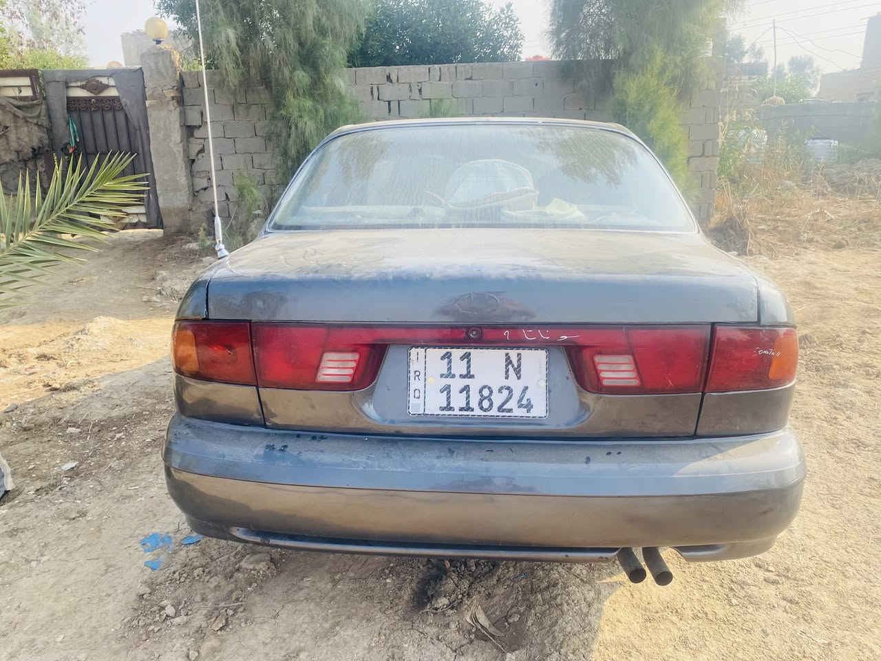 سوناتا تو موديل 1993
محرك مفتوح 1800 المرغوب
كير اوتوماتيك 
رقم بغداد انكليزي 
تبريد تدفئة شغالة
كهربائيات كلها شغاله جام اشاير ماسحات سنتر لوك 4 بوب ريموت 
السعر 45 وبيها مجال
عنوان واسط الصويرة 
***********
