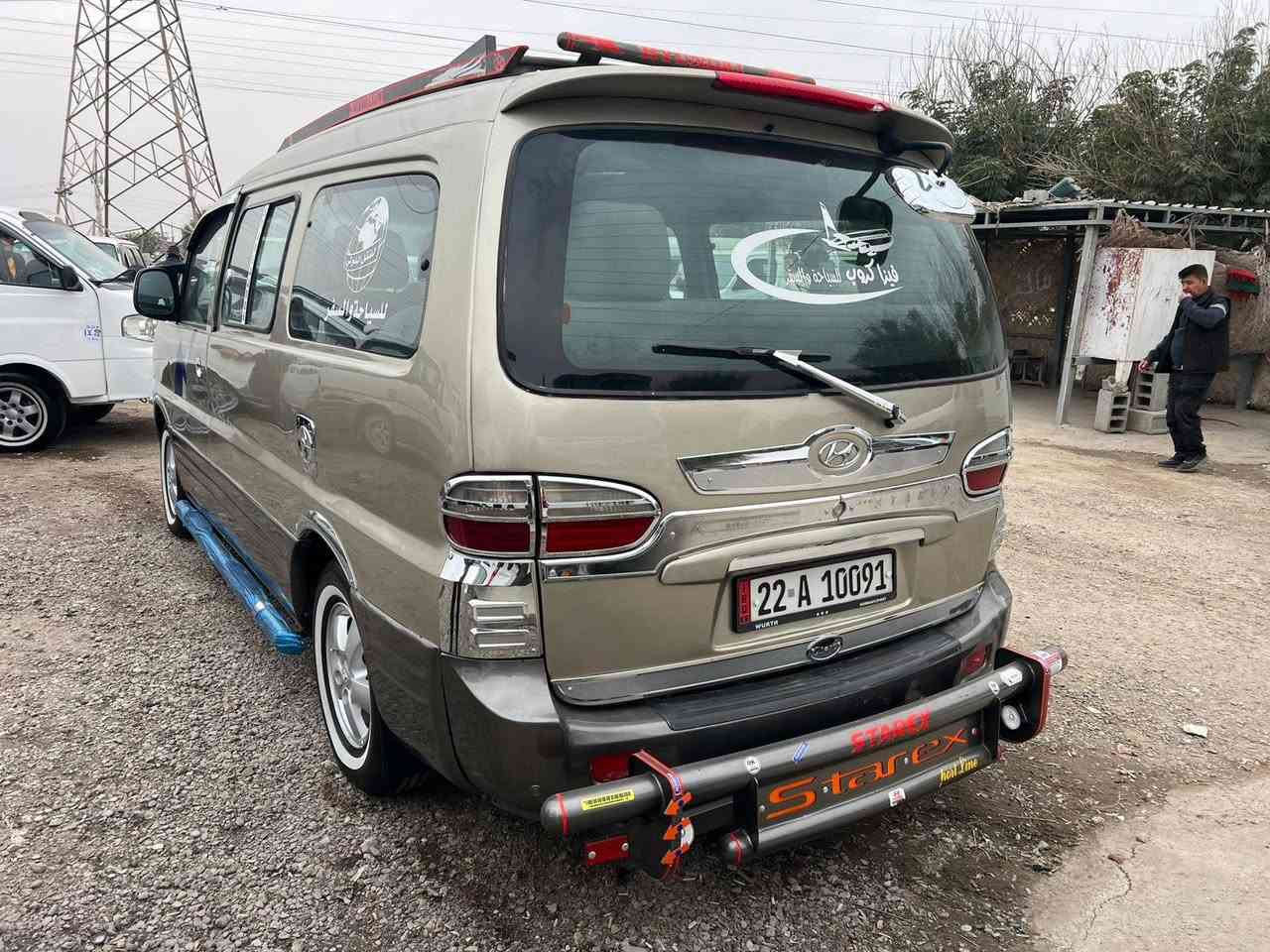 سلام عليكم ستاريكس موديل 2006 محرك به نزين بيلادي شريكه محرك كير اكسل جديده تبريد شغال سعر 98 بيه مجال قليل مكان كلار رقم موبايل *********** رقم كورك ***********
