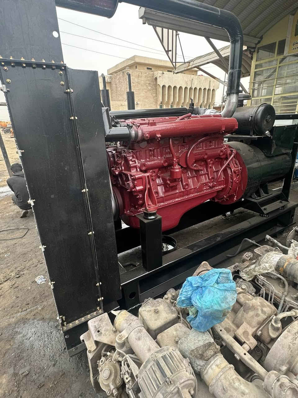 مولد افيكو إيطالي  6 سلندر سوبر خلفي 137 حجم  تسكام  جديد. ستانفورد 400KVA   نظام حماية فول اوشرط الشغل وشرط الفحـص العنوان  نجف الشرف حي صناعي قرب المصرف للأستفسار الإتصال على الرقم *********** سعر 68    يوجد توصيل لكافة المحافظات وبضمان 🚚
