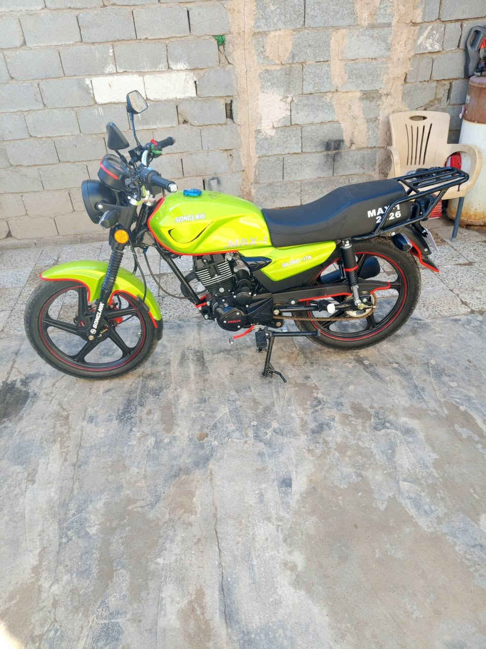 سلام عليكم دراجة شاينك موديل 26صارله اسبوعين طالعه منل وكيل الرقم ***********
