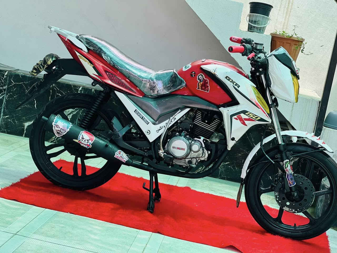 دراجة شكل بطح GXR محرك150محرك زنجير
موديل2019 اوراق منفيس شركة موجود شغال عن بعد ريموند

محرك شرط لا صرف لا بخار صوط فول كاتم شرط نضافة

كهربائيات كامل شغال نكرة سلف

تايارات لوك بريكات بل مكان

دراجة مابي اي تقص ماشاالله

سعر550💰

رقم موبايل***********📲

عنوان كركوك شورجة يم مطعم حمة ناصر
