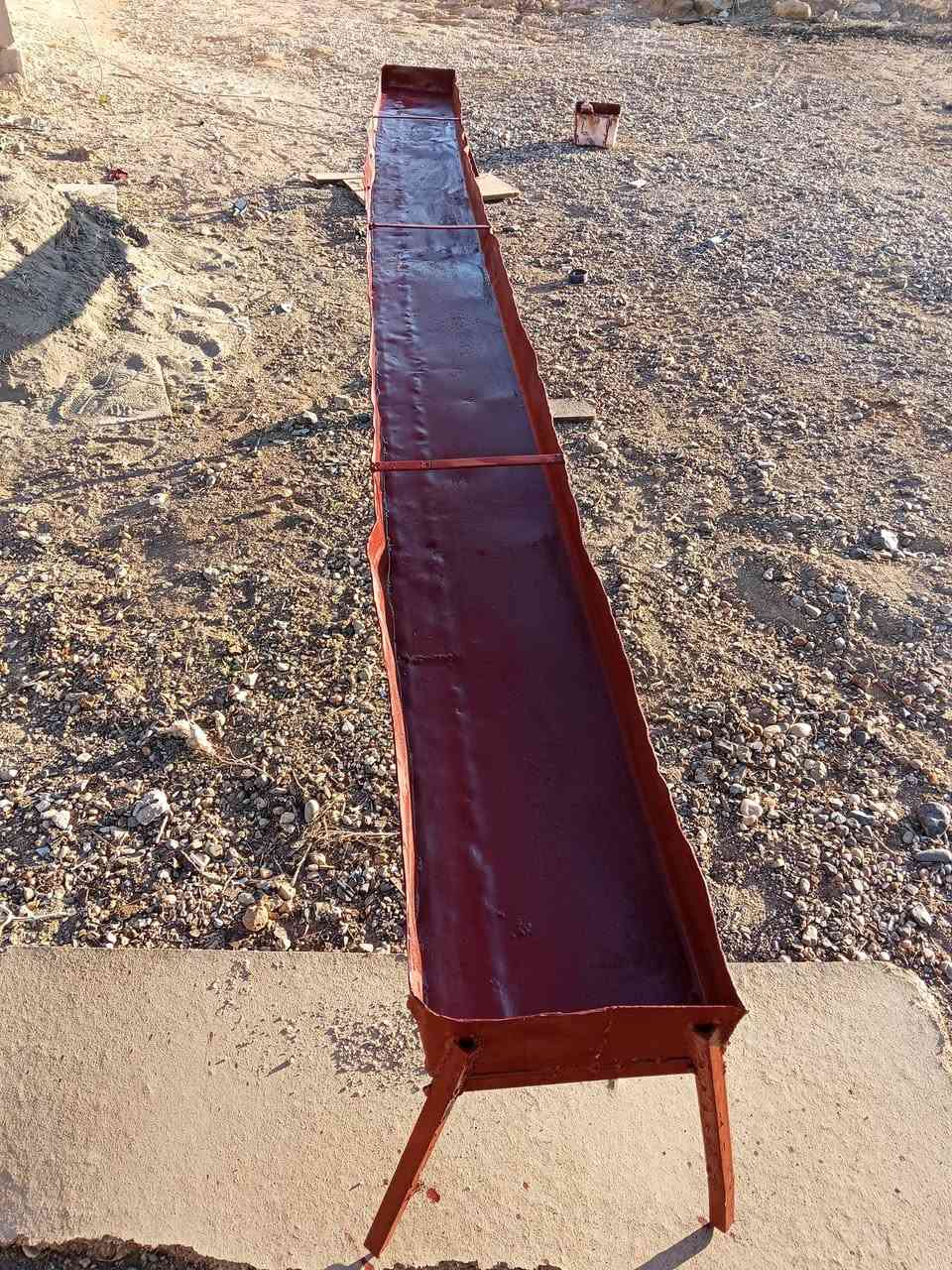 بسم الله..
باب مانع حشرات جديد قياس مترين ×95سم
حديد ثقيل سعرة 75 ألف جوة السوگ 
جابية طول 4 أمتار سمك البليت 3ملم سعرها 40 ألف
إضافة اشتغل حداد متنقل كلشي اشتغل  سقوف سندويج جينكو المتر ب4 
ابواب ،جوابي ،شبابيك واي شي عندك بانسب الأسعار
مكاني سد حديثة للاستفسار خاص 
***********
