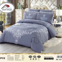 لحاف نفرين • مطرز قطن • ٦ قطع