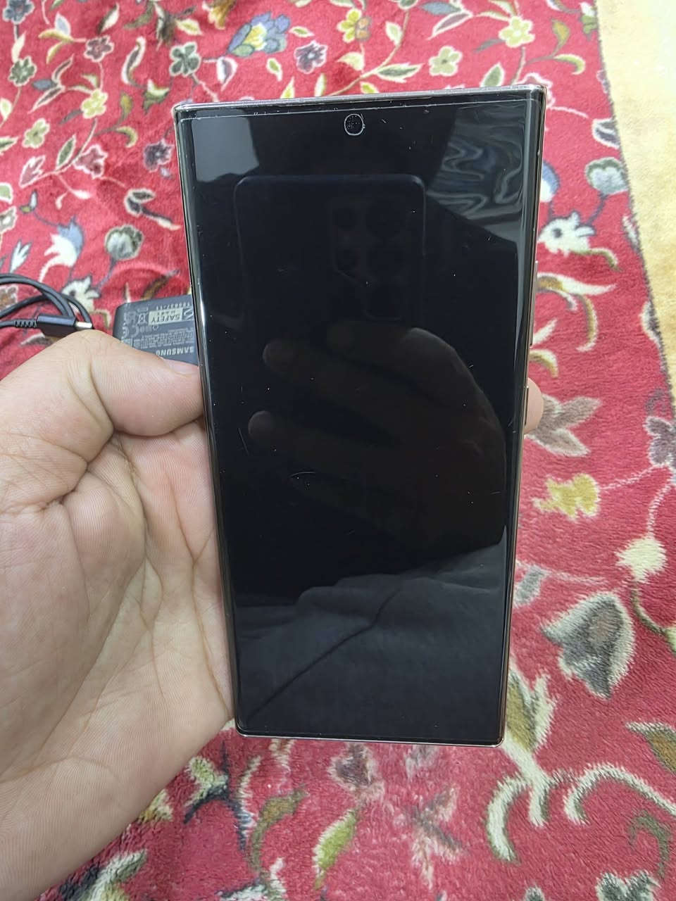 Samsung galaxy Note 20 ultra 
مستخدم نظافة 85% نسخة هونك كونك افضل نسخة خطين
مع كامل الملحقات الأصلية 
كارتون مطابق + شاحنة أصلية + كيبل
المواصفات 
المعالج: Qualcomm Snapdragon 865 Plus 7nm 
التخزين / 256 جيجا بايت 
الرام: 12 جيجا رام
الكاميرا: خلفية ثلاثية 108+12+12 م.ب. / امامية 10 م.ب.
الشاشة: 6.9 بوصة بدقة QHD+ ب
البطارية: 4500 مللي أمبير
الجهاز مكفول من التصليح او التبديل فقط نبالة القلم واكعة والقلم يشتغل السعر ٤٠٠ الف مكاني بغداد البلديات


**إذا كنت صاحب هذا الإعلان وتريد حذفه لأي سبب، رجاءا أرسل رسالة إلى الدعم الفني**