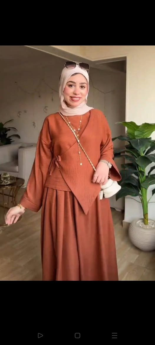 الموديل❤️سوت اسكيرت قطعتين 💯🍁👌
مكون من بلاوز لف  واسكيرت 2جيب كلوش 

الخامه❤️كتان اسبانى معالج ضد الانكماش عالى الجودة

المقاس❤️ون سايز تلبيس ل85ك مرتاح


**إذا كنت صاحب هذا الإعلان وتريد حذفه لأي سبب، رجاءا أرسل رسالة إلى الدعم الفني**