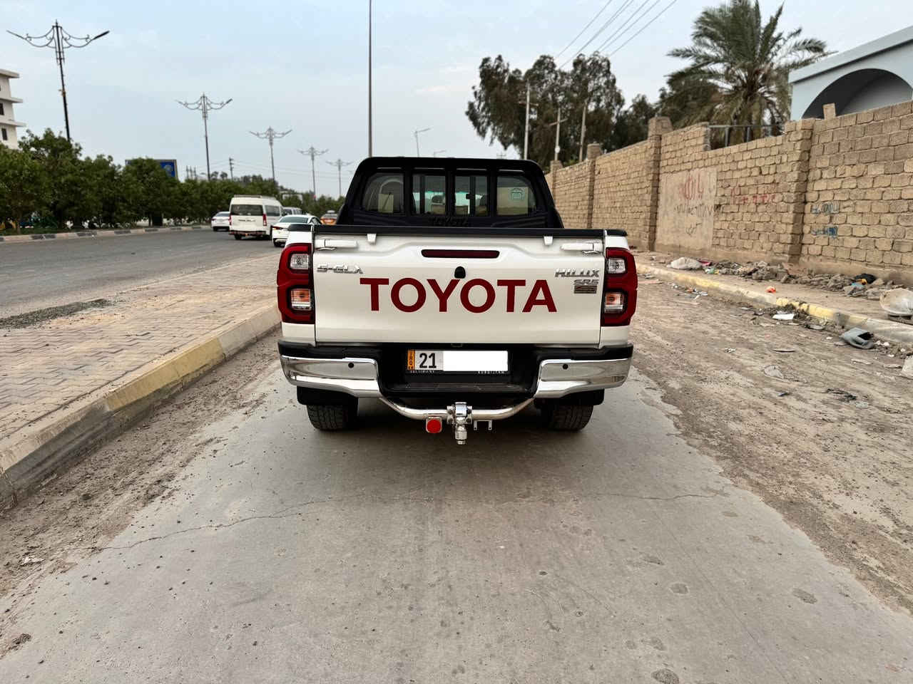 هايلوكس سعودي 2022 – فورويل
للبيع أو المراوس بـ 2024

مكفولة كفاله عامه ماشيه 62 الف 

فول مواصفات للأخير

المواصفات :

1️⃣كشنات تبريد وتدفئة

2️⃣شاشة جبيرة أصلية

3️⃣لايتات زينون LED (عالي واطي)

4️⃣بروجكترات زينون LED

5️⃣دخول ذكي وبصمات على الأبواب

6️⃣تشغيل بصمة

7️⃣داشبول ليزري

8️⃣لدات أمامية وخلفية

9️⃣كاميرا خلفية + حساسات خلفية

1️⃣0️⃣مرايا جانبية كروم مع إشارة

1️⃣1️⃣تحكم كامل من الستيرن

1️⃣2️⃣نظام ECO لتقليل صرف الوقود

1️⃣3️⃣دفع رباعي 4X4

1️⃣4️⃣دبل خفيف + دبل ثقيل

1️⃣5️⃣تبريد بيانو + شاشة

1️⃣6️⃣كير أوتوماتيك

1️⃣7️⃣حساس ضغط الإطارات

1️⃣8️⃣ويل كب كروم ألمنيوم

1️⃣9️⃣منفاخ تايرات شركة

---
السعر 325
رقم السيارة: سليمانية  – تحويل ملكية مباشر
الموقع: ديالى / بعقوبة
رقم صاحب سيارة ***********
