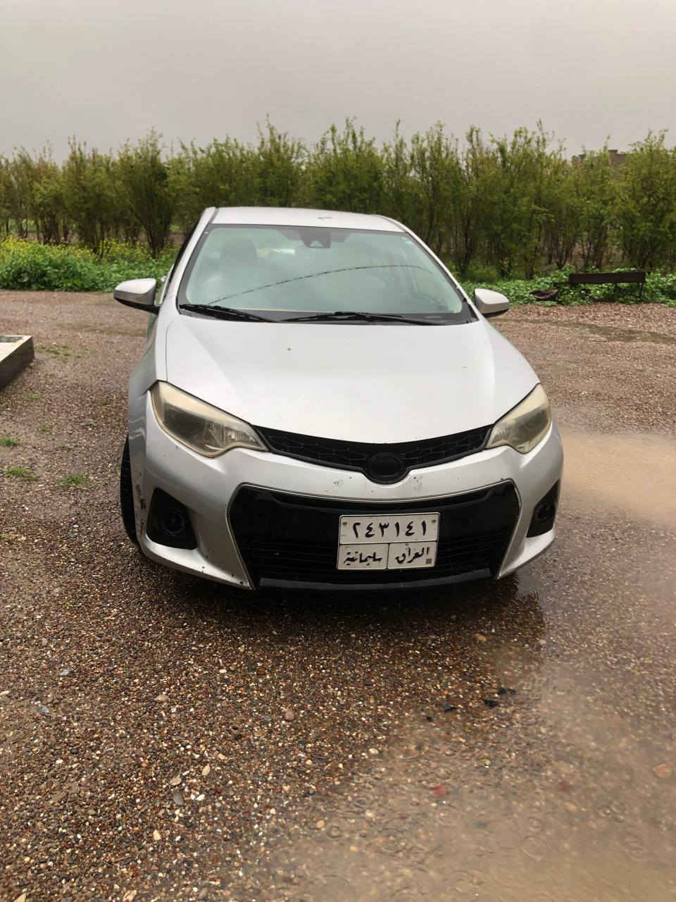 السلام عليكم كورلا للبيع موديل 17 رقم سليمانيه سنويه بسمي شرط التحويل ضررها قطعتين چاملق وبنيد مبدلات بدون دواخل شرط  ماشيه 100 گير محرك شرط السعر 135 وبيها مجال مكان السياره قريه المسحگ اتصل ***********
