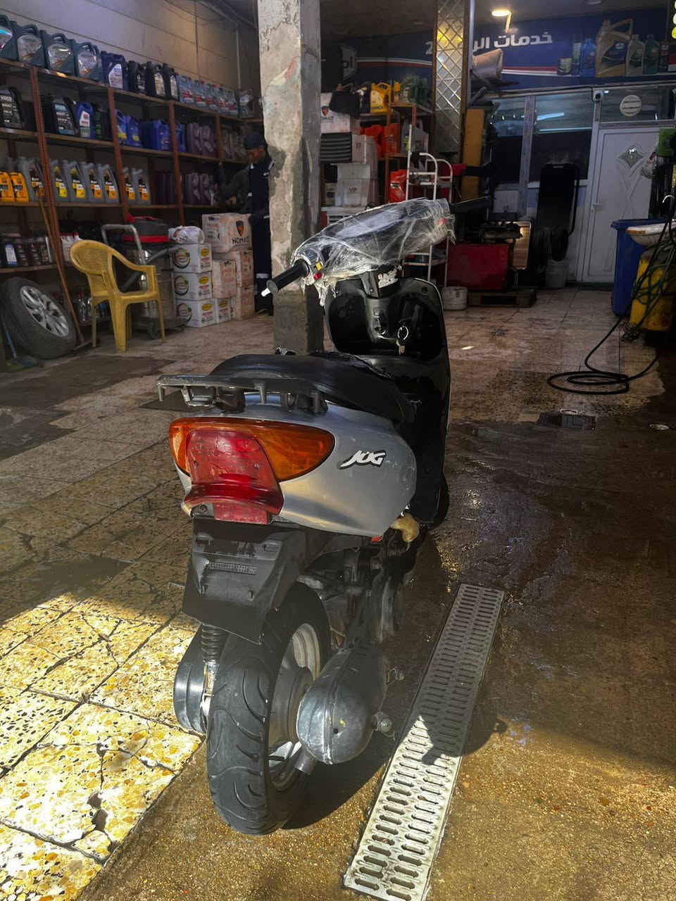 السلام عليكم شباب
عندي هاي الدراجة عصفوري للبيع مناقصها اي شيي بس دكمة مال سلف والباقي كلة شغال تايرات جدد السعر 200 وبيها مجال للطيبين مكان بغداد العلاوي 
***********
