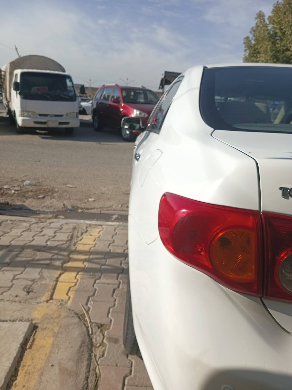 سلام عليكم اخوان كورلا 2008 خليجي مكفول من ضربه وتبديل بي تعديل  شرط تحويل شرط كير محرك مفتوح شرط بدون صرف أو تنقيص مكان سياره كركوك للاستفسار ***********
