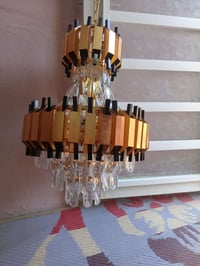 ثريات فول نضافه ستعمال قليل لمباه كولهن شغالات سعر 100 قفل  بيع مستعمل...