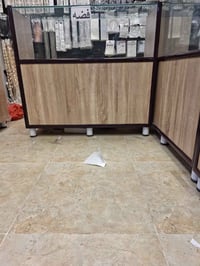 باترينات • خشب أصلي • ١٢٠×٤٠×١٠٠