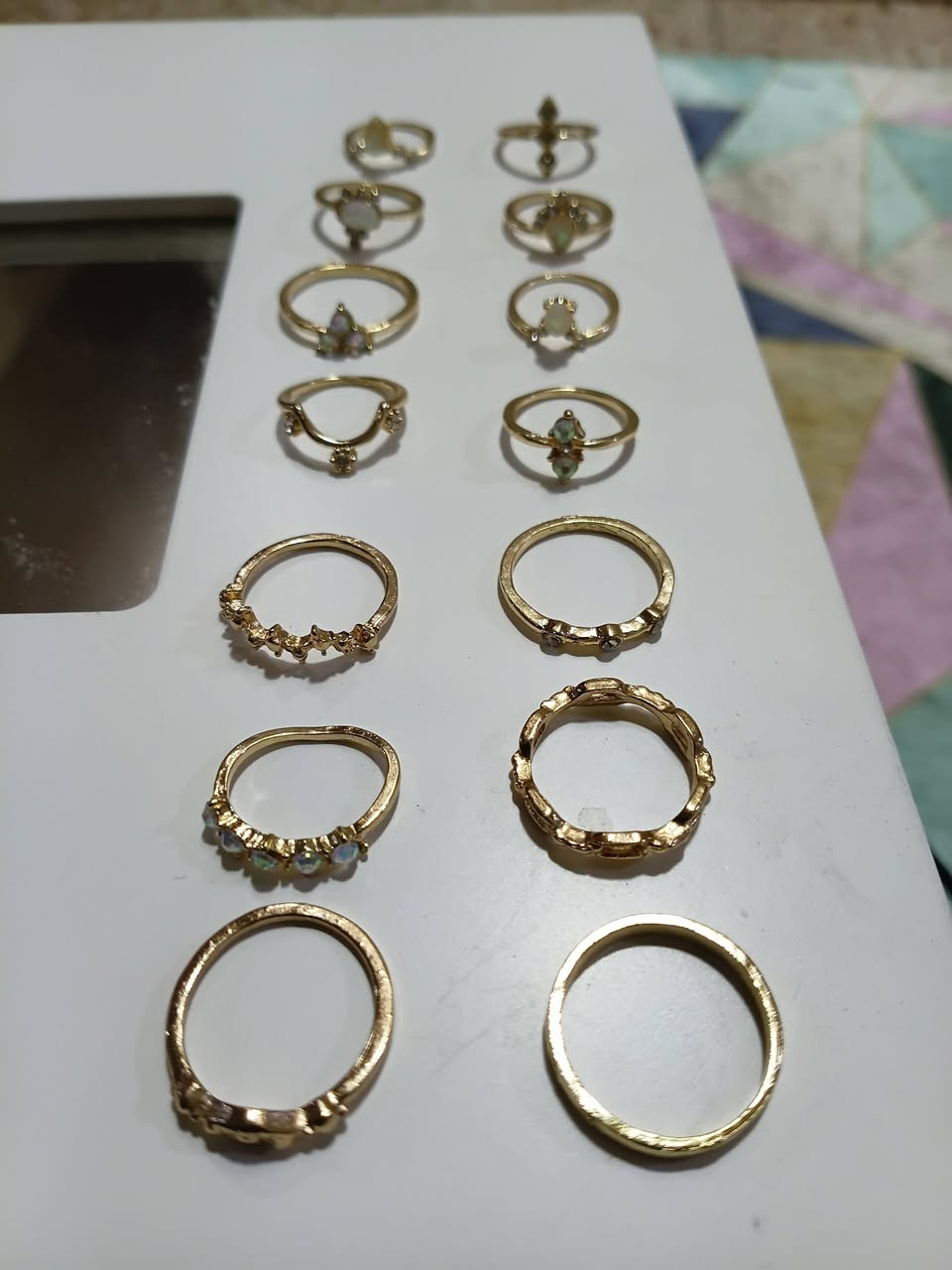 اكسورات فضيه ممكن تكون فضة وممكن طلاء فقط وقسم لون ذهبي ٥٢ قطعة سعر المفرد قسم ب٣ الاف وقسم ب٥ الاف  واذا كلهن تريدهن يختلف السعر  العنوان مجمع عامرية الفلوجة


**إذا كنت صاحب هذا الإعلان وتريد حذفه لأي سبب، رجاءا أرسل رسالة إلى الدعم الفني**