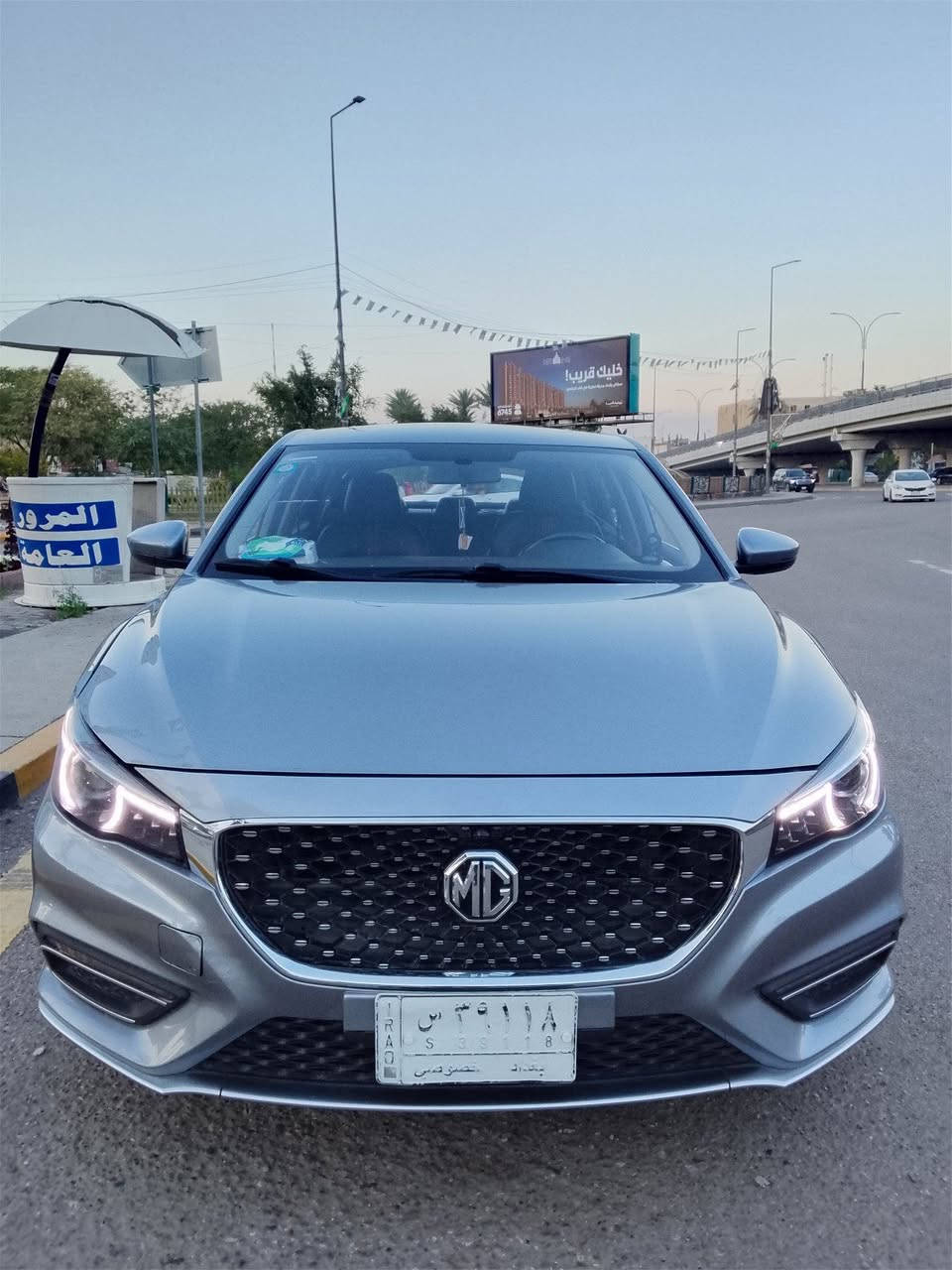 السلام عليكم أم جي 6 موديل 23 مكفولة من كلشي عدا قطعة صبغ بلدوسة مكينة 1500 تيربو بصمة فتحة شاشة فول مواصفات باقي عليهة سنة قصط استقطاع مباشر من الماستر وكالة عامة باسم المشتري سعر 105 مكانهة الدورة أو اليرموك ***********
