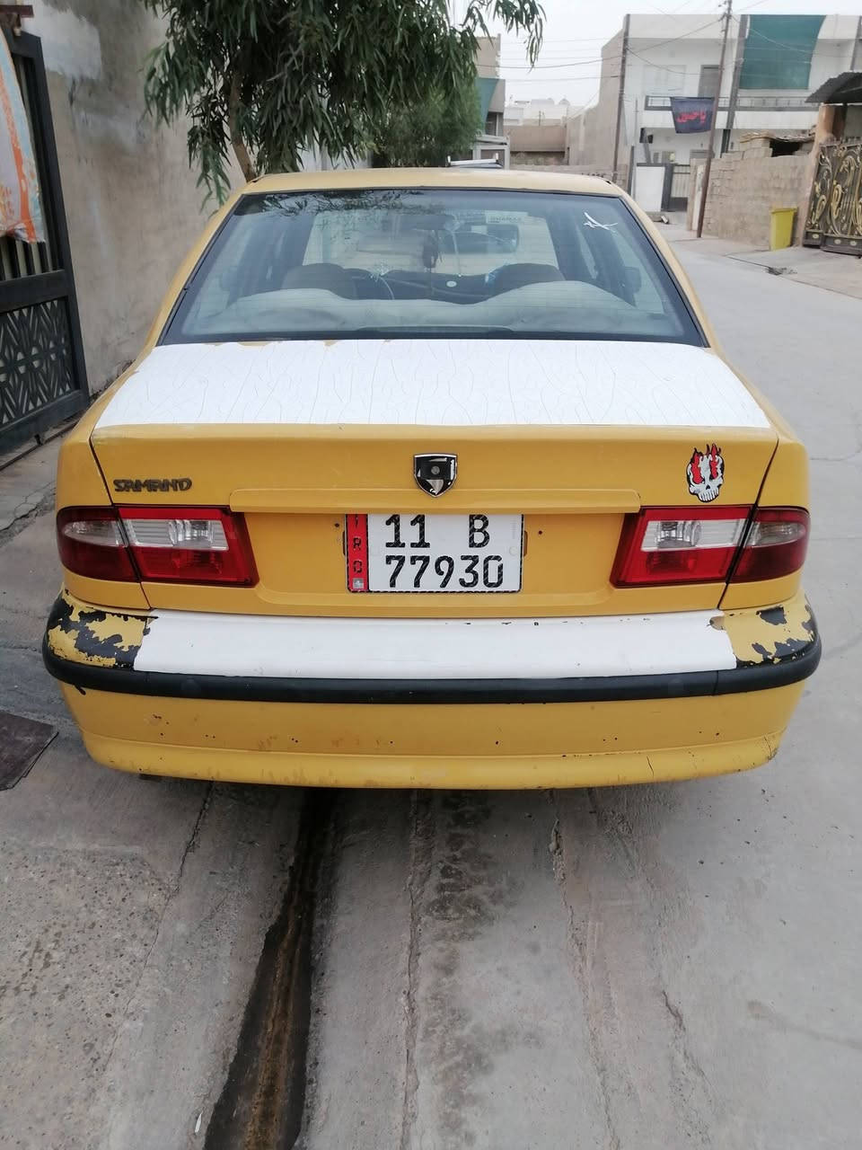سمند ٢٠١٢ بالشرط مشروع وطني كابون بنزين مابيها أي نقص السياره كبل للشارع كابون بنزين هيئة وغرامات صفر كهرباء كل شغال تدفئة تبريد شغال السعر ٣٦ وبيها مجال وهذا رقمي *********** مكان السيارة كركوك
