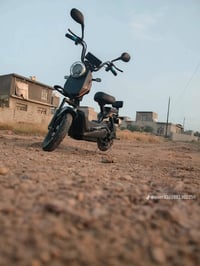 دراجة شحن • 4 بطاريات • سرعة 60