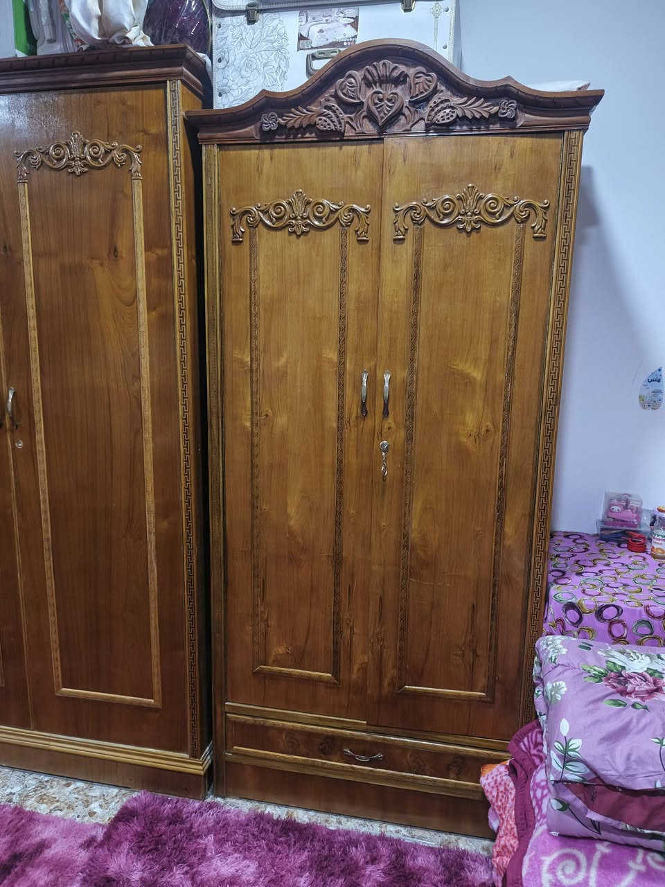 غرفه صاج انجاره خشب درجه اوله عل ايدي احله منل صور 10 قطع محتاج وريد ابيعه التواصل خاص او اتصال عل الارقام 
***********
***********
