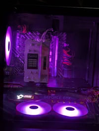 للبيع فقط مابيع قطع ابيعها كامله  i3 13100 GTX 1080 TI MSI GAMING X 11...