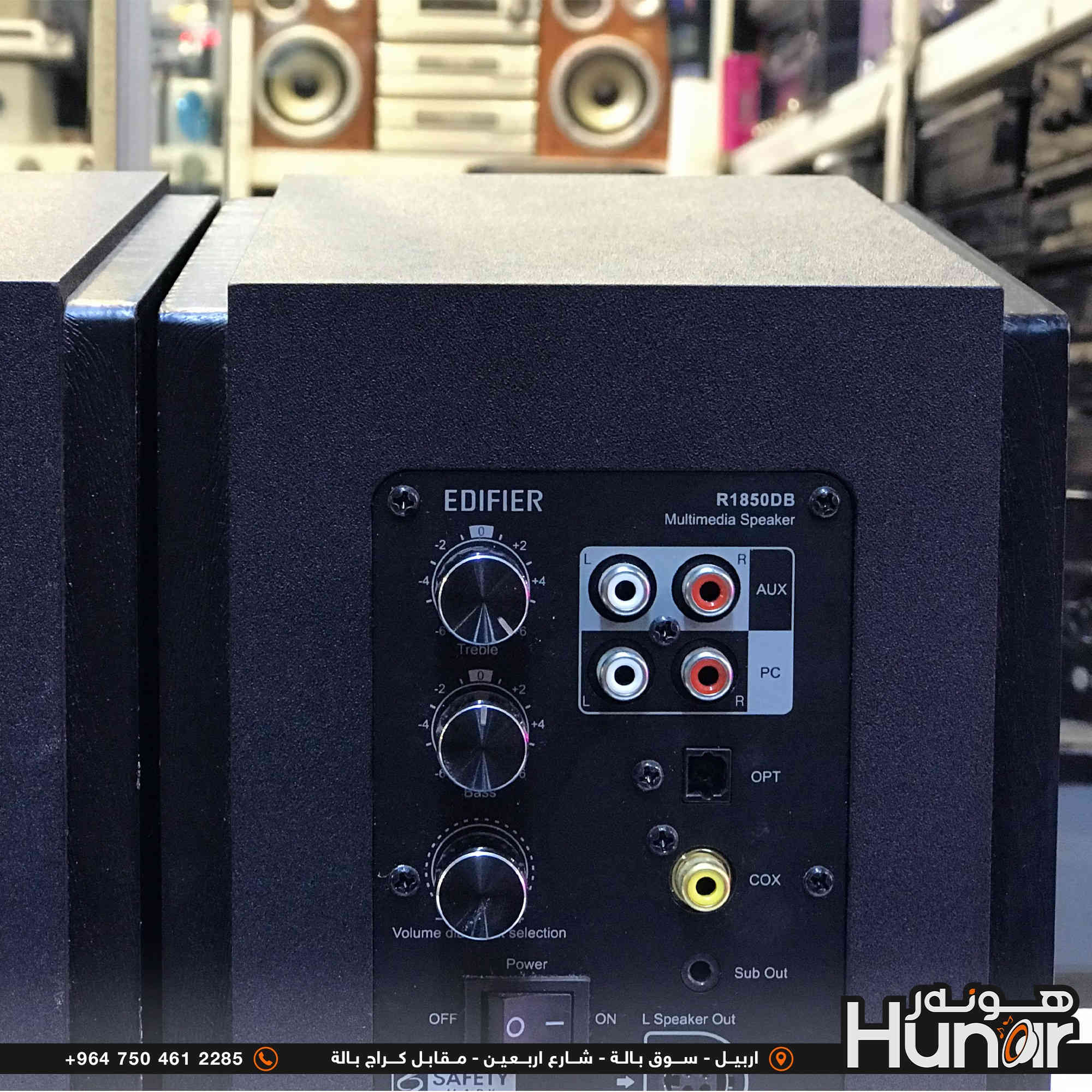 EDIFIRE  SPEAKER SYSTEM AUDIO BLUETOOTH OPTICAL AUX
( کوردی • عربي )

🟢توصيل موجود الي جميع المحافضات
🟡گەياندن هەیە بۆ هەموو شوێنێک

🟠مــعـرض هــونـەر
🔸للـصوتــیات(امبلیفایر• سماعة• رادیو• انتیك• مایكروفون)
🔸عــنـوان• اربیل سوق بالة • شارع اربعین
🔸مـوبایـل• ***********
                   ***********

🔵پـێـشانـگای هــونـەر
🔹بۆ ئامێری دەنگی و کارەبایی(ئیمپلیفایر• سەماعە• ڕادیۆ• مایکرۆفۆن)
🔹ناونیـشان• هەولیر • بازاری لەنگەی ٤۰م
🔹مـــۆبـایـل• 
***********
***********

•••••••••••••••••••••••••••••••••••••••••••••••••••
#iraq #kurdistan #duhok #zaxo #hawler #karbala #slemani #erbil #baghdad #kurd #kurdish #akre  #karkuk #kuwait #najaf
#amplifier #audio #subwoofer #sound #music #audiophile #bass #stereo #amplifiers #speaker #soundsystem #speakers
#اربيل #العراق #بغداد
