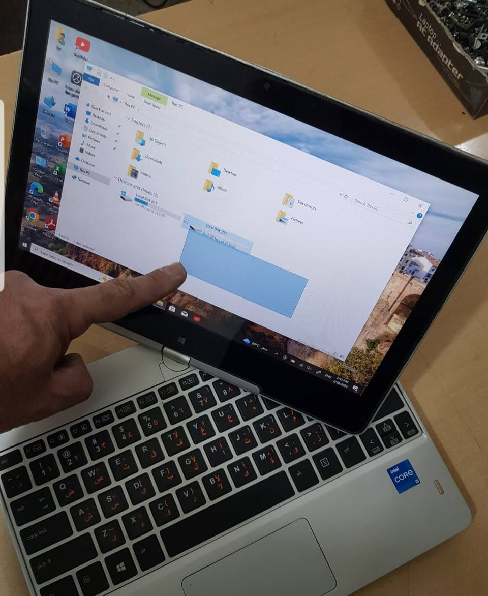 تحية طيبة .. لابتوب hp قلاب يصير على شكل تاب لمس كور اي 5 الجيل الرابع ورام 8 كيكا وهارد ssd 256 حجم الشاشة  12  لمس

                      (( السعر ثابت 200 الف دينار  ))

hp revolve 810
المعالج core i5 الجيل الرابع
رام 8 كيكا 
هارد    ssd m.2     256 
 كارت الشاشة شير داخلي intel hd
 حجم الشاشة 12 لمس قلاب

 للأتصال عادي و واتساب *********** 
شارع الصناعة اوقات الدوام ( 9 - 4 ) يوجد خدمة توصيل داخل بغداد ولجميع المحافظات لمشاهدة كافة الموديلات 
يرجى زيارة الموقع على الفيس بوك ( لابتوب بشير لاين
