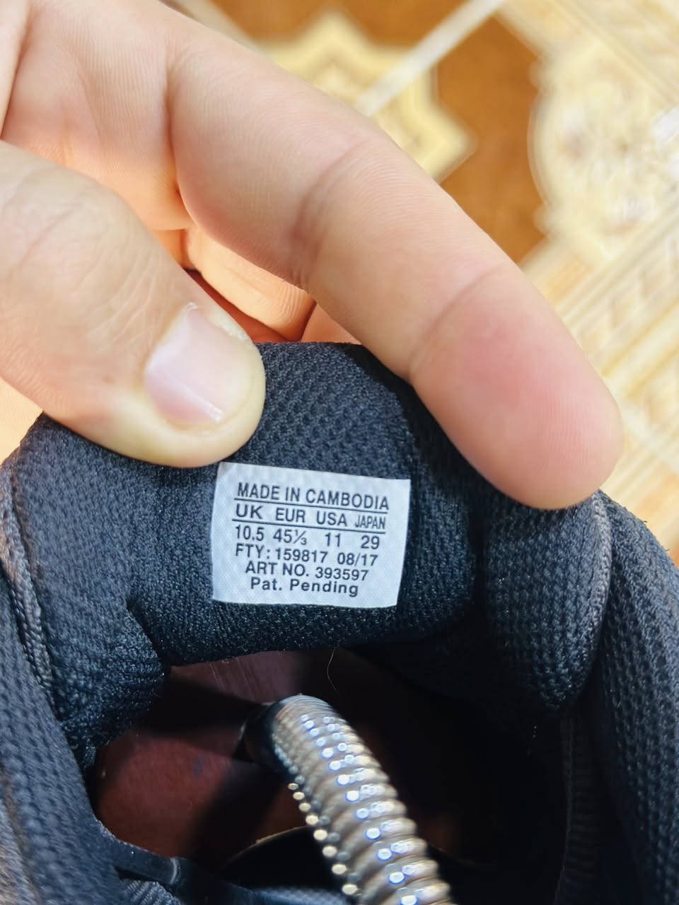 Salomon
siz_45 
29cm
orginal 
KAMBODIA


**إذا كنت صاحب هذا الإعلان وتريد حذفه لأي سبب، رجاءا أرسل رسالة إلى الدعم الفني**