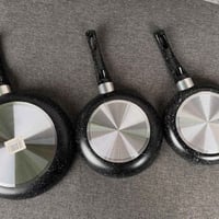 طقم جرانيت • غير لاصق • ١٨-٢٠-٢٤سم