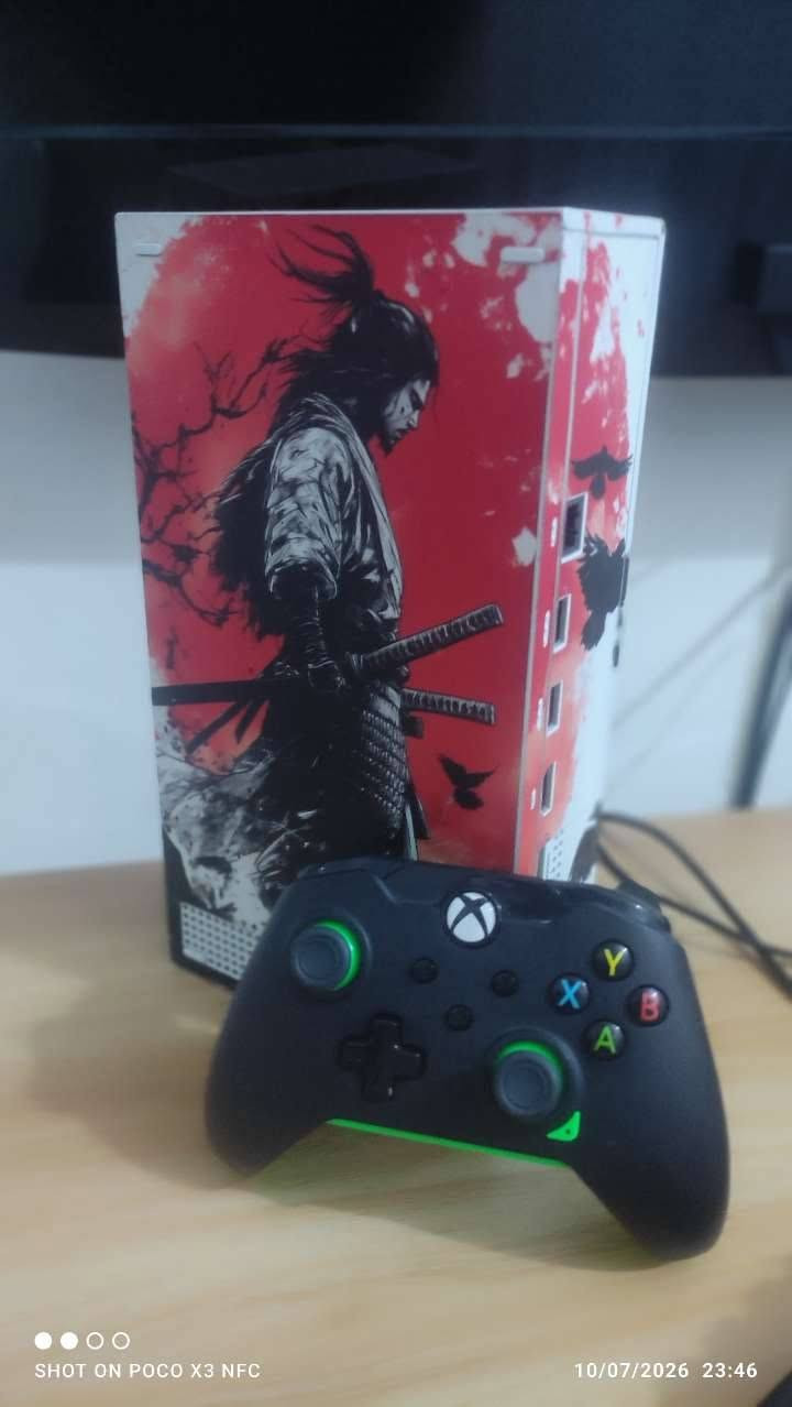 Xbox series s
نەکراوە مۆدێل ٢٠٢١

ئەم یاریانەی لەگەڵدایە  بە ئەکاونت
Resident evil 0u 1u 3u 4orginal u 5u 6u 7u 8u 9 & red dead redemption 2 & GTA trilogy San Andreas u vice city u GTA 3 u GTA 4 Fifa 23-call off deuty cold war

***********
