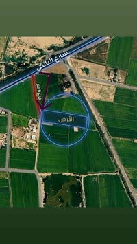 🚨 فرصة استثمارية مميزة | أرض زراعية للبيع في بغداد 🚨 ​الموقع  ​ عرب جب...