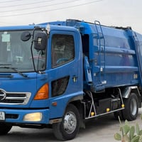 كبسة نفايات • هينو • البصره القرنه