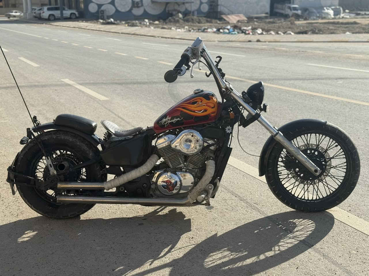 هارلي 400cc
نضافه كدام العين
كير ومحرك شرط 
اوراق بس مكاتبه 
مرارس ابطح او قفاز  +بييييع  
تكريت ***********
