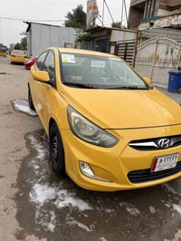 سيارة اكسنت مضلع  موديل 2016 وارد امريكي حادثها جنطة  محرك 1600 السعر ...