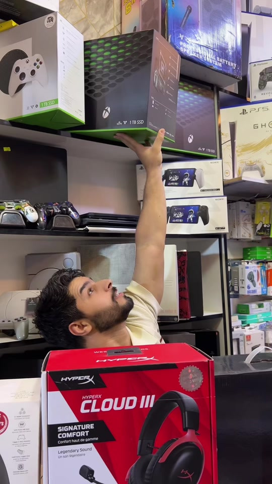 السيريس إكس مع شاشة كيمنك مع يو بي اس أون لاين 1K مع هيتفون هايبرد كلاود 3 مع جوستك بروا كيم سير 🤯 اقوى عرض انفلاقي بالعراق !  ‎واتساب سبارك ستور  ‎كورك ***********  زين *********** #سبارك_ستور #عمار_ماهر 
