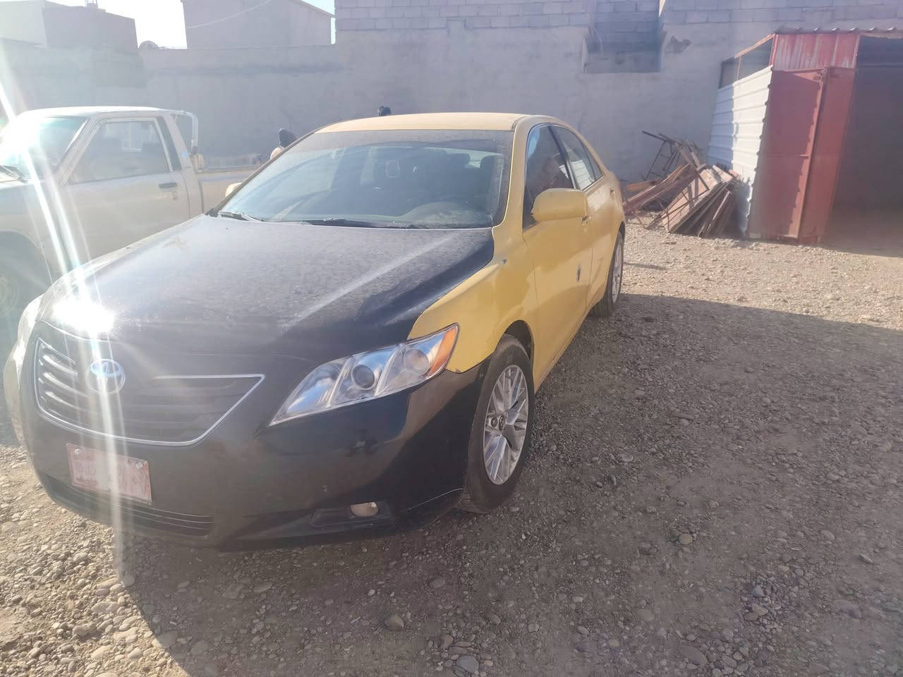 سلام علیکم تویوتا کامري مودیل ۲٠٠٧ محرك كیر   شرط وكاله وتحول شرط سیاره جاهزه اي نقص مابیه بيه قطعتین بس کدام عين تخم تایر صدر کهربهیات اي نقص مابیه رقم نجف صدامي سنویه منتهیه بل ١٩ غرمات نقابه مابیه للبيع فقط السعر ٤٠ بيها مجال مكان السياره موصل
***********
