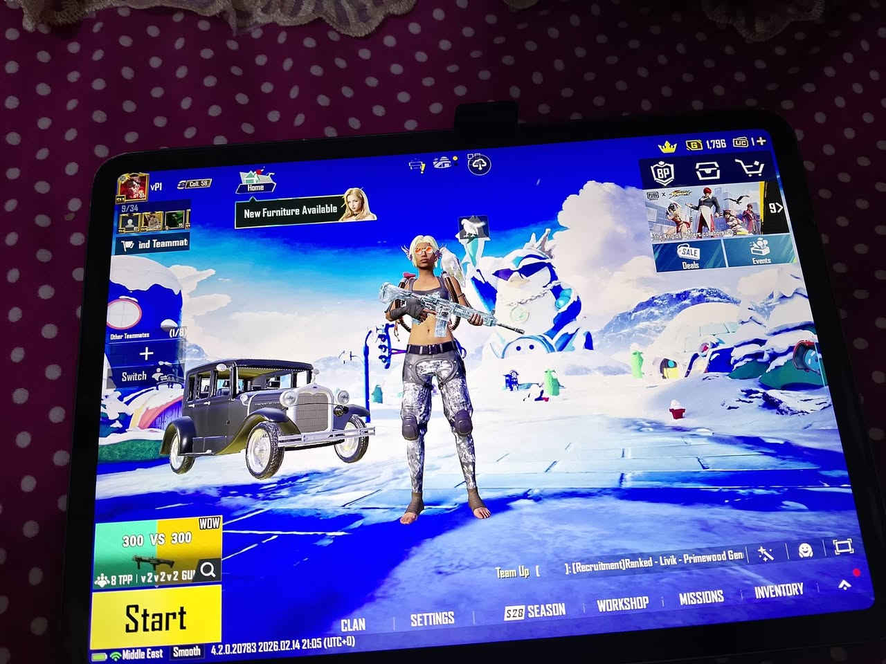 لل بيع ايباد11 برو.   550 الف بي مجال بسيط . m2. ذاكره 128 نضافه فول مبدل بي كلاسه فقط وكاله
***********واسط الكوت
