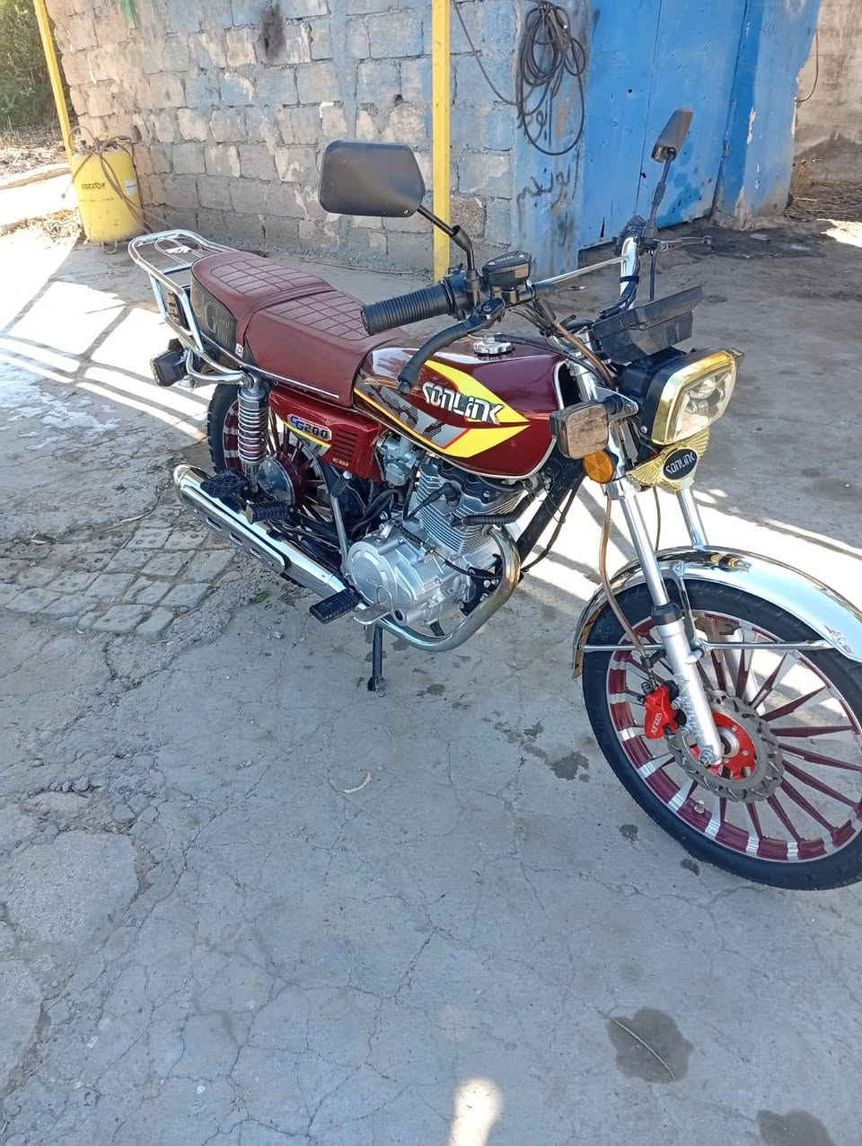 يا الله دراجه ايراني للبيع موديل٢٠٢٤ اوراق كامله جاهزه دبل بصمه جاهزه من كلشي  السعر ٧٥٠ الف  المكان الصقلاويه مكلف بلنشر رقم صاحب الدراجه ***********/ ***********
