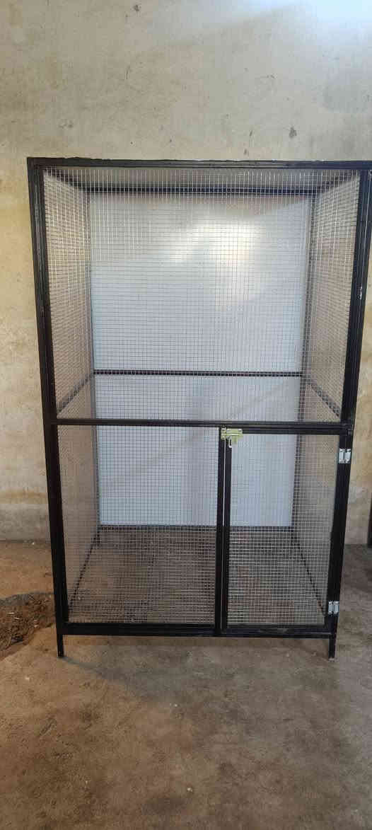 السلام عليكم متوفر 3 اقفاص للبيع بسعر مناسب
قفص بلابل حب 
قفص غندورة او ببغاء
قفص خانات طيور
العنوان بعقوبة
يوجود توصيل ديالى فقط 
***********
الي يحب راسلني او يتصل بل خدمة
