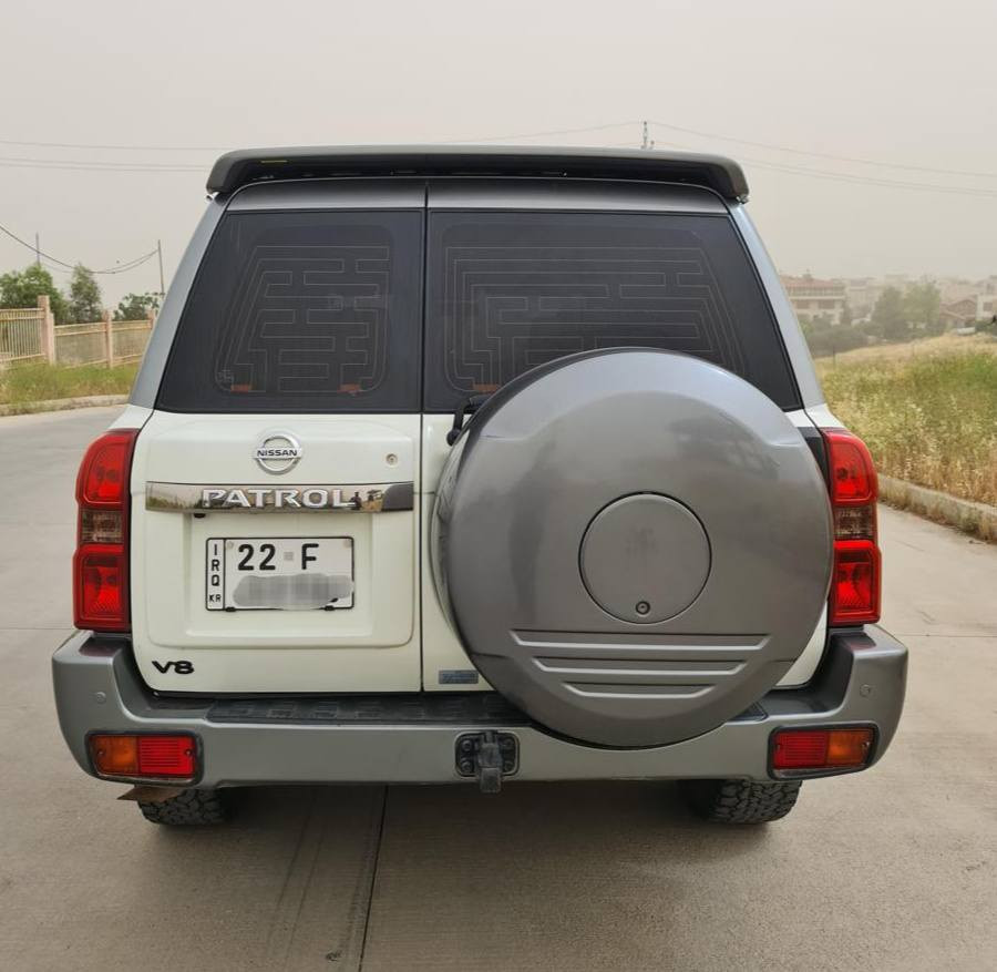 نیسان پاترۆڵ  2018  بیلاد سوپەر سەفاری
 وینج و  دیفلوک وسڵایت 
و کوشن جلد و کارەبا 
140 هەزار ڕۆشتووە
 تایەی bf goodrich 
گێڕو مەکینە و ئەکسلی بەشەرتی نەکراوە

سعر : لە کۆمێنت داوای بکە ڕاستەوخۆ بۆت دێت 🤖

 و بێ خەلەلی ١ بست سارد دەرگای سایەق
 و ١ بست بۆیاخ دەرگای سەکن 

ژمارەی خاوەنەکەی 
*********** 
وەتسئاپ 
شوێن سلێمانی
