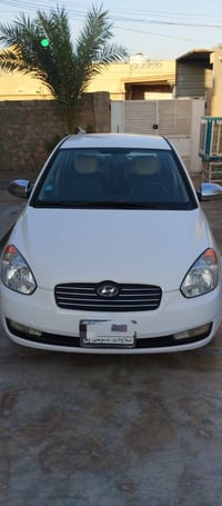هيونداي اكسنت • اكسنت 2008 • سيارة هيونداي • اكسنت خليجي • سيارة ابيض ...