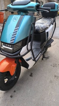 دراجه شحن جديدة  بريكات هيدروليك خلفي امامي  صاروخ بل مشي  7بطاريات در...