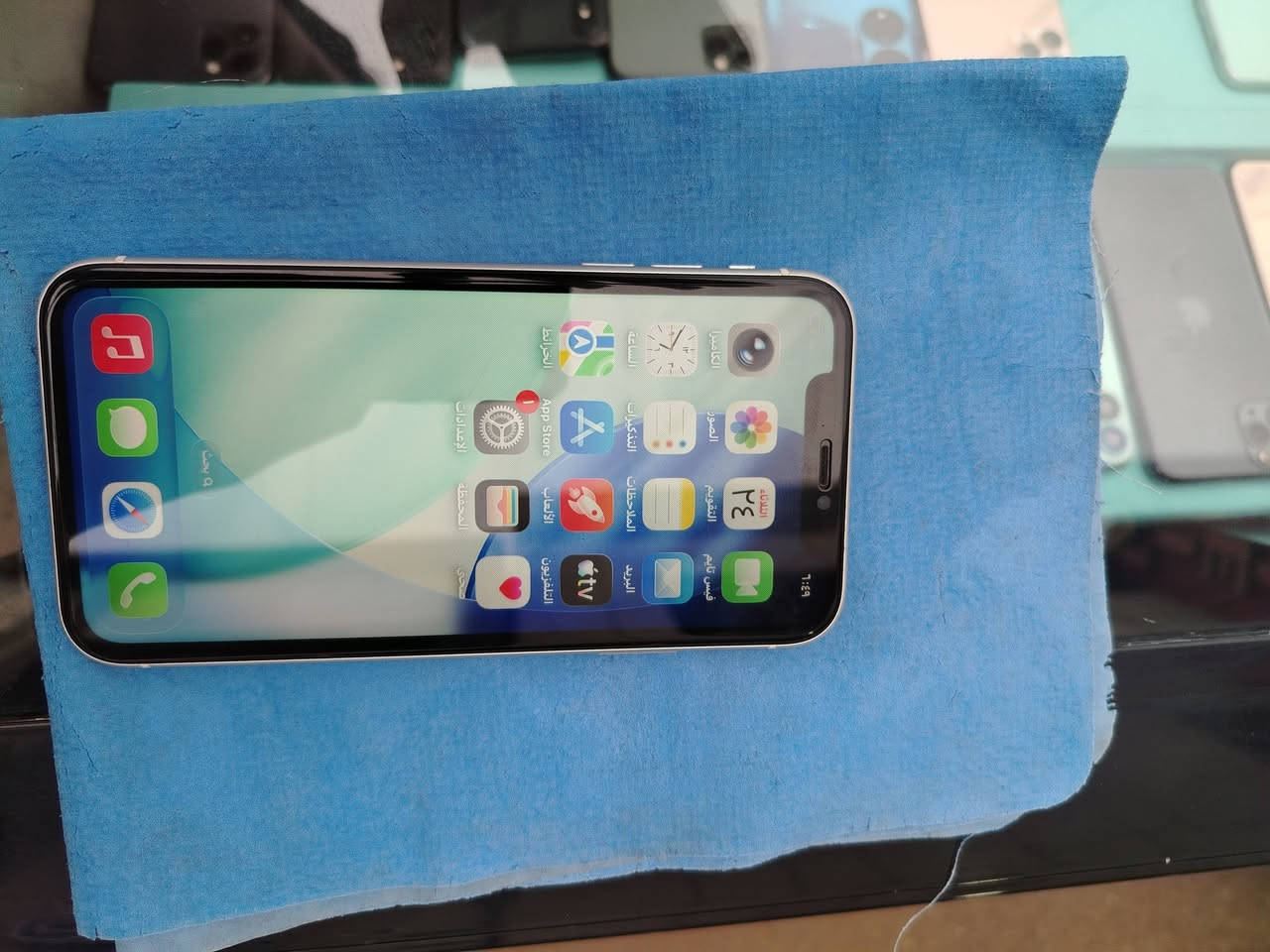 إيفون 11 عادي للبيع
ابلاد على وضع الشركة
بطارية 94 وذاكرة 128
فقط اضهر امفطر 
السعر 270 أوبي مجال 

مكاني بعقوبة ***********
