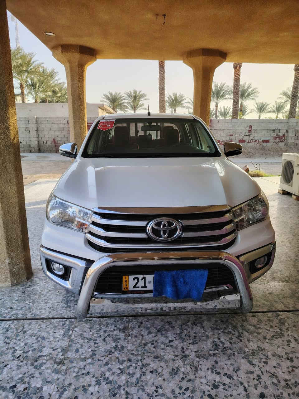 السلام عليكم للبيع هايلوكس ٢٠٢٣ ساز، مكفوله ماشيه ٦٣الف سياره مدوشمه كشنات وارضيه درع امامي وخلفي سياره فول مواصفات سونار مرفق بل منشور مكان بغداد ***********والسعرر ٢٧٧ وبيهه مجال بسيط مستعجل ع بيعتهه
