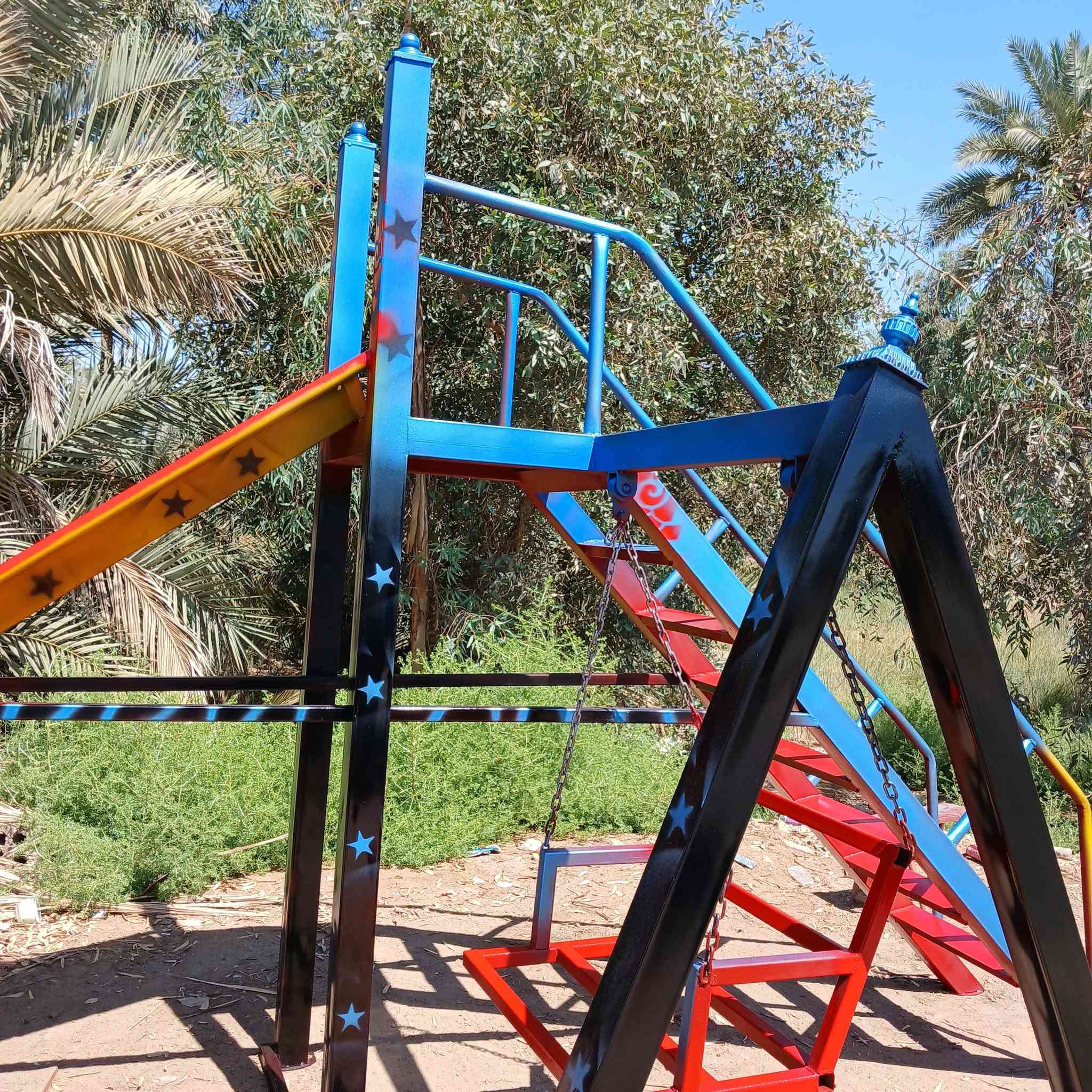 عرض خاص لأصحاب المزارع، المدارس، ورياض الأطفال
متوفر لدينا:✅ زحاليك أطفال✅ مراجيح بمختلف التصاميم✅ فرّارات✅ لعبة الميزان✅ جلسات خارجية✅ 
وجميع أعمال الحدادة تسكام مو سوكي

أسعار مناسبة للجملة والمفرد، متوفر توصيل 

للحجز والاستفسار: 📞 ***********

راسلونا، وإن شاء الله ما نقصر وياكم.
