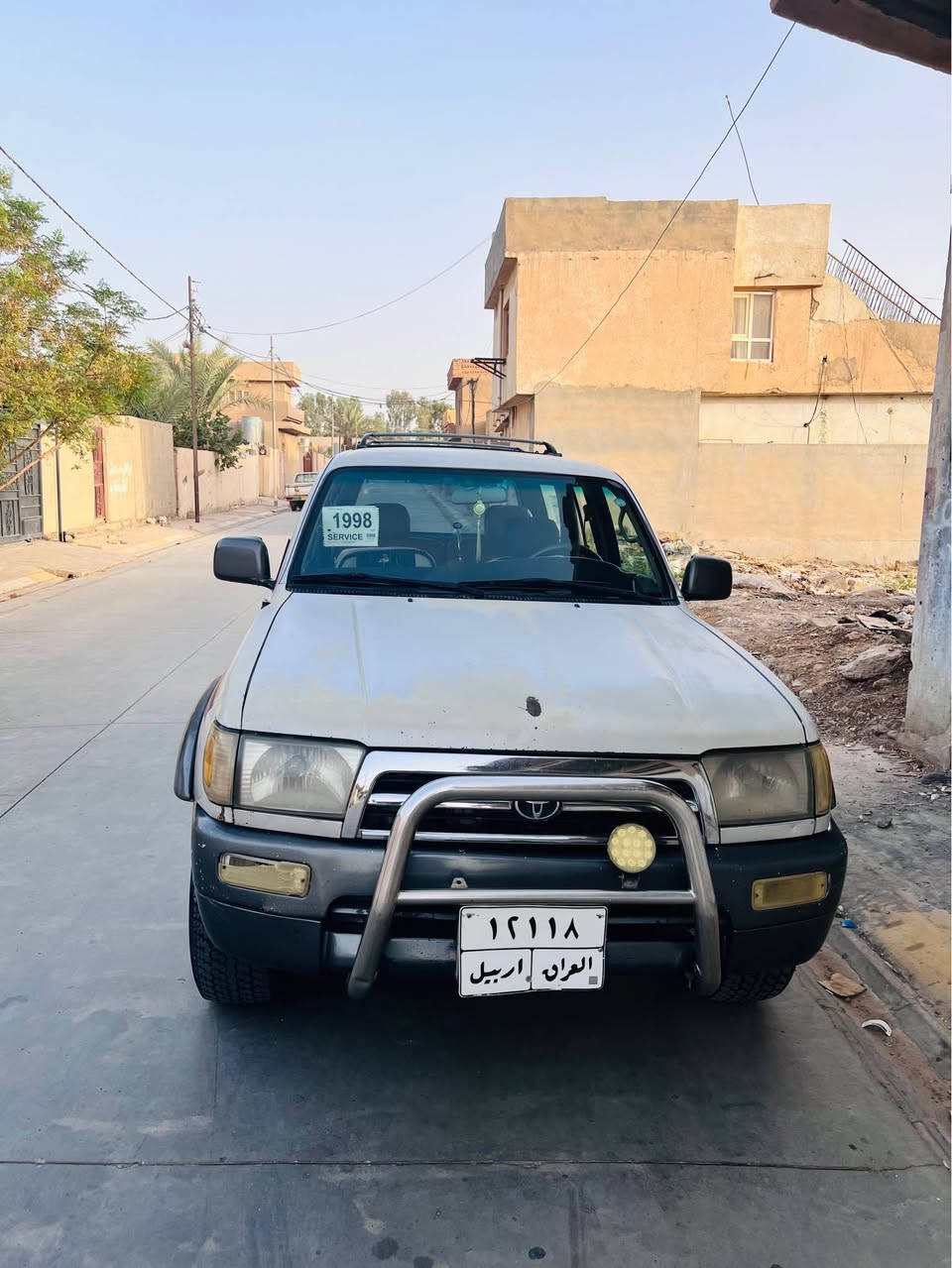 تيوتا رنر 1998بلادي سيارة مامبدل بيها اي قطعة بيها بارد براس جامرلغ كير محر بشرط تدفئة تبريد كهربائيات كلها تشتغل بشرط محرك 4سلندر 2700 دفع رباعي شغال رقم اربيل تحويل بشرط السعر 90وبيها مجال لطيبين رقم الهاتف( ***********) Singapore
