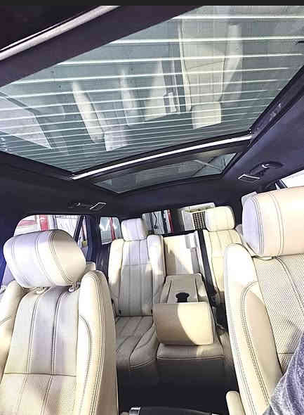 للبيع رانج روفر فوك 2016 سوبر جارج ثمانيه سلندر رقم سليمانيه اربع ارقام سياره كفاله عامه من الصبغ وسياره جديده فووول للاخير دوسات كهرباء داتا شو داخل اوف وايت ماشيه 120الف كيلو السعر 34ومجال  اتصل وتدلل ***********
